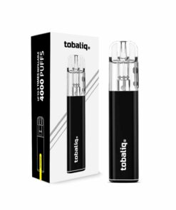 TOBALIQ V1 - Mehrweg-Vape - Black