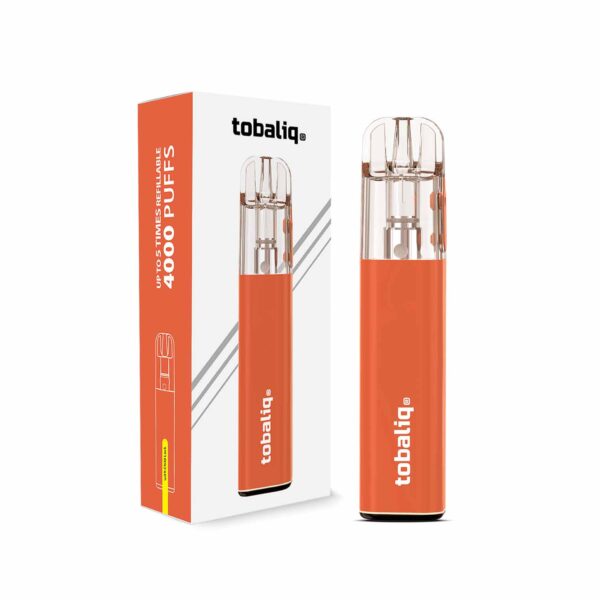 TOBALIQ V1 - Mehrweg-Vape - Orange