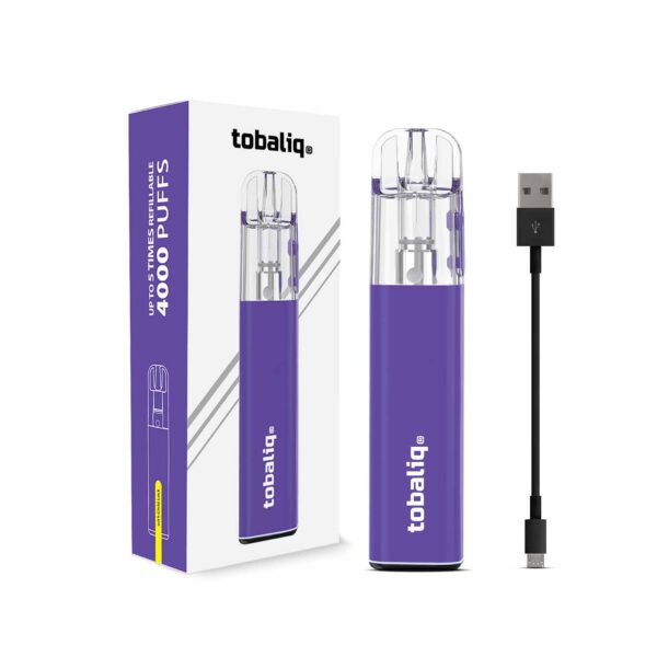 TOBALIQ V1 - Mehrweg-Vape - Purple