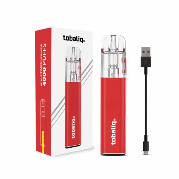 TOBALIQ V1 - Mehrweg-Vape - Red