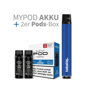 MyPod 1+1 Angebot: Akku + 2er Pods Box, 20mg