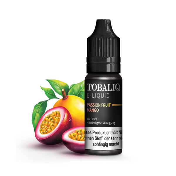 TOBALIQ E-Liquid - 20mg Nikotin - Passion Fruit Mango 20mg