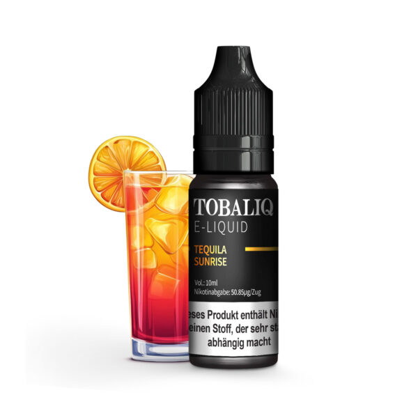 TOBALIQ E-Liquid - 20mg Nikotin - Tequila Sunrise