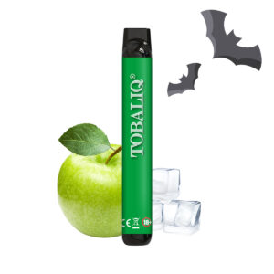 TOBALIQ E-Shisha 600Puffs - 20mg Nikotin - Apple Ice