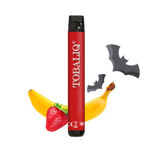 TOBALIQ E-Shisha 600Puffs - 20mg Nikotin - Strawberry Banana