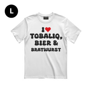 T-Shirt "Bier & Bratwurst" - L