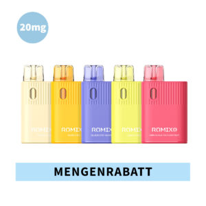 RomixQ Vapes mit 20mg Nikotin – Mengenrabatt