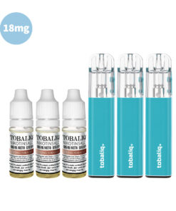 12000 Züge Vape-Set mit 18mg Nikotinsalz