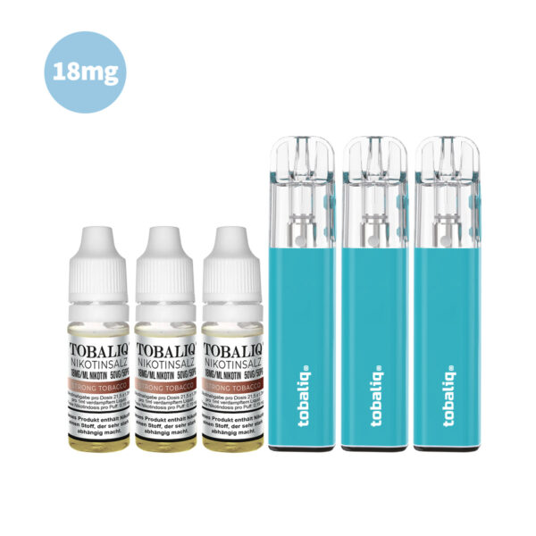 12000 Züge Vape-Set mit 18mg Nikotinsalz