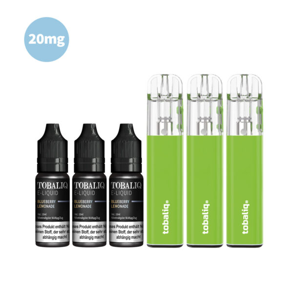 12000 Züge Vape-Set mit 20mg Nikotinsalz