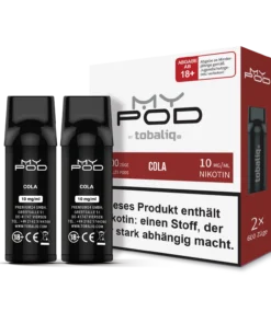 MyPod Pods 2x600 Züge - 10mg Nikotin - Cola
