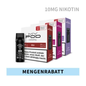 MyPod Pods Mengenrabatt - 10mg Nikotin