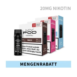 MyPod Pods Mengenrabatt - 20mg Nikotin