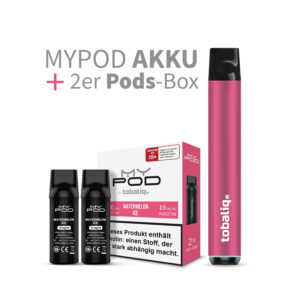 MyPod 1+1 Angebot: Akku + 2er Pods Box, 10mg