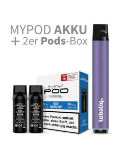 MyPod 1+1 Angebot: Akku + 2er Pods Box, 20mg