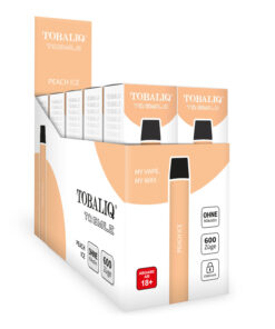 TQ Smile 600 Züge - Ohne Nikotin - Peach Ice