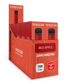 TQ Fly 10er Display – 20mg – Red Apple