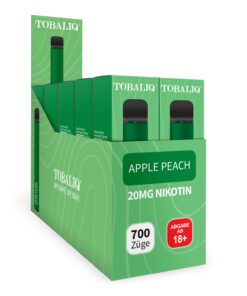 TQ Fly 10er Display – 20mg – Apple Peach