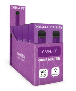 TQ Fly 10er Display – 0mg - Grape Ice