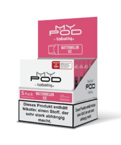 MyPod Pods – 5er Display - 10mg Nikotin - Watermelon Ice