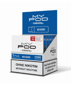 MyPod Pods - 5er Display - ohne Nikotin - Mix Berry