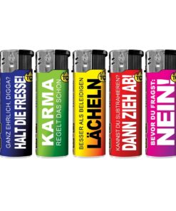 TQ Motivfeuerzeug BESTE SPRÜCHE - 50 St