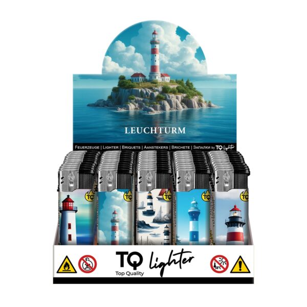 TQ Motivfeuerzeug LEUCHTTURM - 50 St