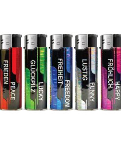 TQ 3D Alu-Motivfeuerzeug MORE DISCO - 50 St