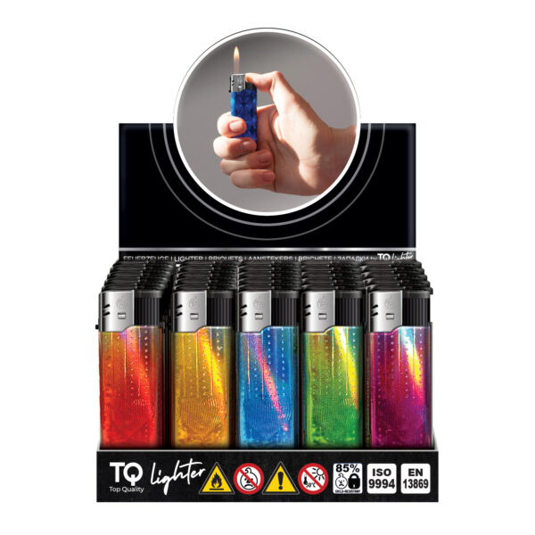 TQ 3D Alu-Motivfeuerzeug HEARTLY IMPRESSED - 50 St