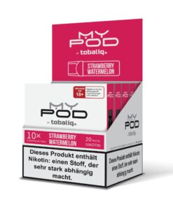 MyPod Pods – 5er Display – 20mg Nikotin – Strawberry Watermelon