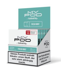 MyPod Pods – 5er Display – 20mg Nikotin – Fresh Mint