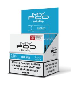MyPod Pods – 5er Display – 20mg Nikotin – Blue Razz