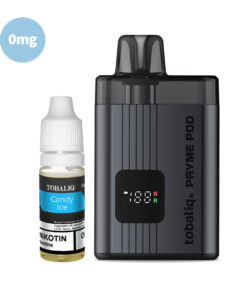 Pryme Pod-Starterset: Vape + 0mg Liquid