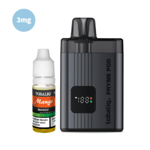 Pryme Pod-Starterset: Vape + 3mg Liquid