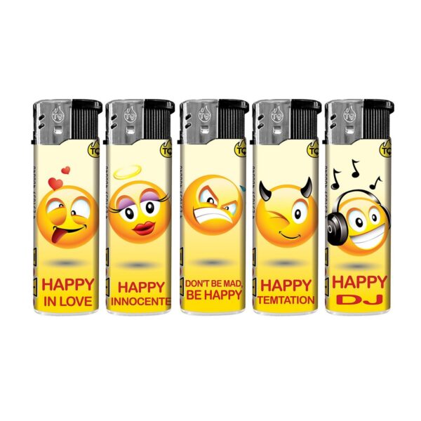 TQ Motivfeuerzeug HAPPY SAMIE - 50 St