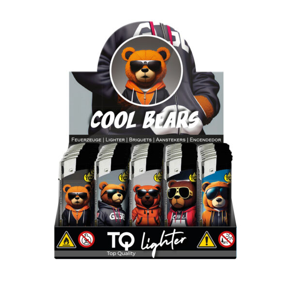 TQ Motivfeuerzeug Cool Bears - 50 St