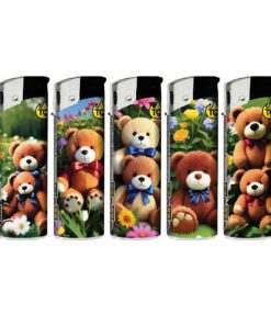 TQ Motivfeuerzeug Flower Bears - 50 St