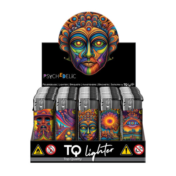 TQ Motivfeuerzeug PSYCHEDELIC - 50 St