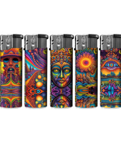 TQ Motivfeuerzeug PSYCHEDELIC - 50 St