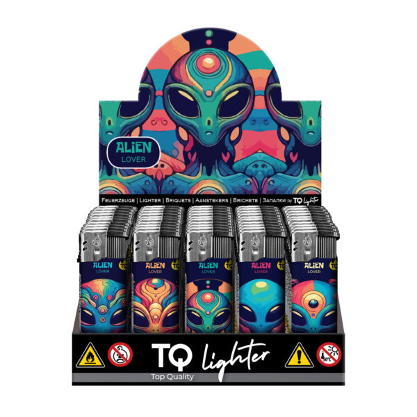 TQ Motivfeuerzeug ALIEN LOVER - 50 St