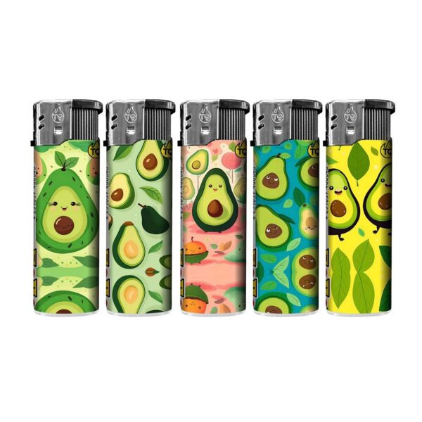 TQ Motivfeuerzeug AVOCADOS - 50 St
