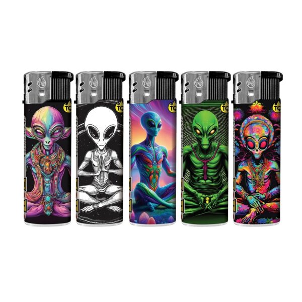 TQ Motivfeuerzeug ALIEN GURU - 50 St
