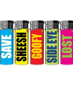 TQ Motivfeuerzeug WEIRD WORDS - 50 St