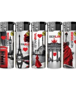 TQ Motivfeuerzeug MY CITY - 50 St