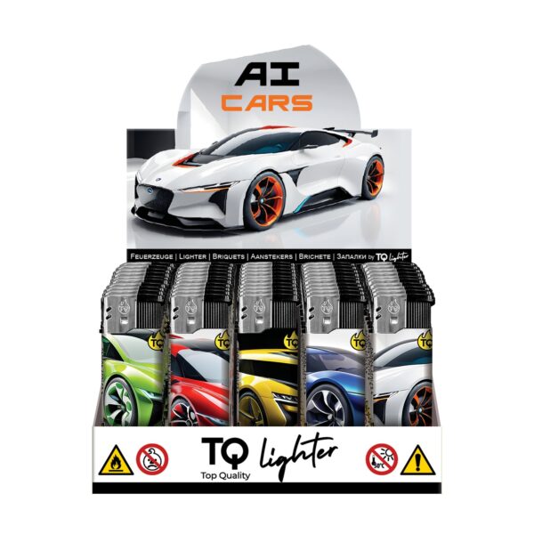 TQ Motivfeuerzeug AI CARS - 50 St