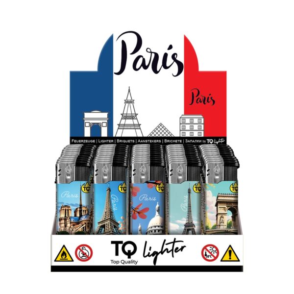 TQ Motivfeuerzeug PARIS PARIS - 50 St