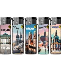 TQ Motivfeuerzeug DEUTSCHE STÄDTE - 50 St