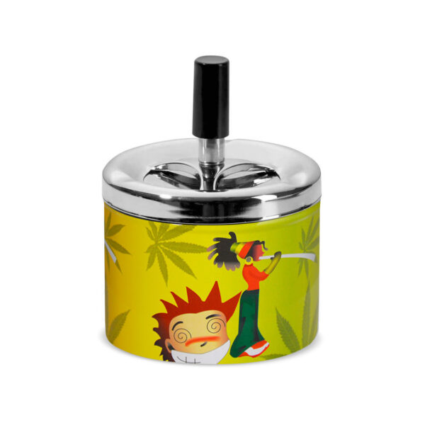 Dreh-Aschenbecher „Rasta“