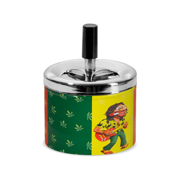 Dreh-Aschenbecher „Rasta“