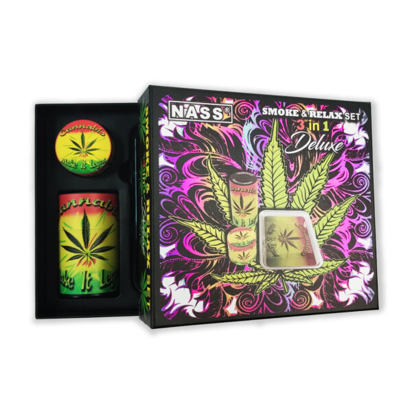 Smoke & Relax Geschenket Deluxe 3-in-1